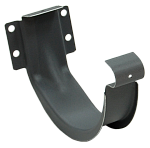 Крюк желоба короткий, Grand Line Ø 125 мм, PU Matte, RAL 7024