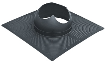 Основание для канализационной вент. трубы Krovent Base-VT 110 мм черный