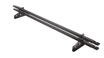 Снегозадержатель для фальцевой кровли Borge L=1500 мм, 2 опоры, 2 трубы, овал 25х45 RR 32