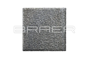 Тротуарная плитка Braer Лувр 60 мм 200х200 мм, цвет: Гранит на сером