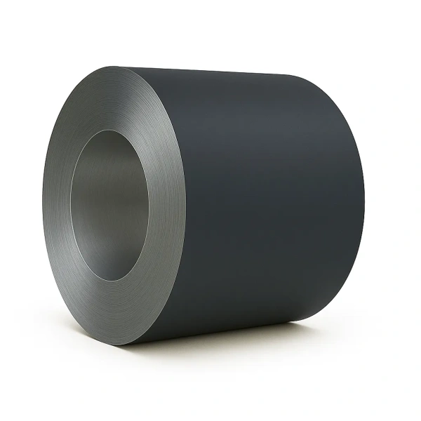 Штрипс НЛМК 625 мм, премиум 0.5 мм, PU Matt, Zn 275 г/м², RAL 7024