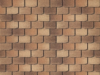 Битумная черепица Shinglas, Модерн цвет: бархан, 3 м² / уп.