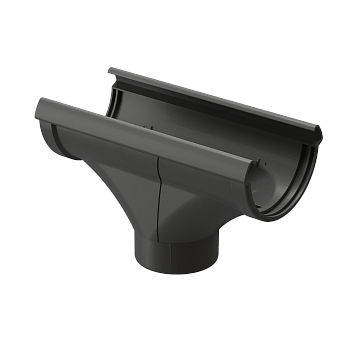 Воронка водосточная Docke Lux, Ø140/100 мм, цвет: графит