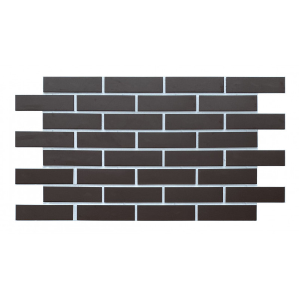 Термопанель рядовая Европа с плиткой Keramin, 1020х600 мм, 80 мм ППС, гладкий, цвет: Амстердам 4