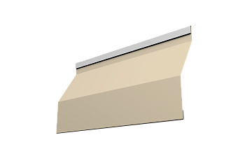 Ламель для забора жалюзи, Milan Slim 0.45 мм, Drap TX, RAL 1015