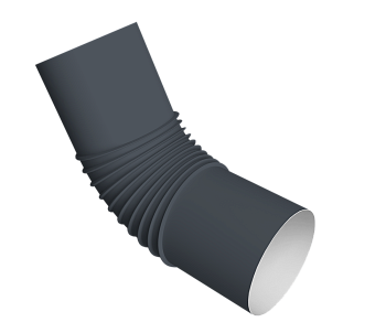 Колено стока Vortex Project Ø210\145 мм, RAL 7024