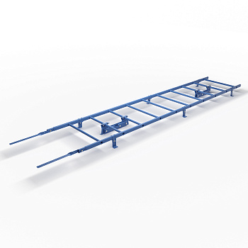 Лестница кровельная для фальцевой кровли Roofsystems Prestige 600 Next фальц, L=3000 мм RAL 5005