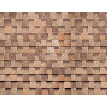 Битумная черепица Shinglas, Джаз цвет: терра, 2 м² / уп.