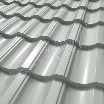 Металлочерепица Stynergy, Garda 0.5 мм, Corundum, RAL 9003