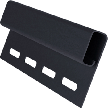 Финишная планка пвх, Grand Line, L=3000 мм серия Premium Acryl, цвет: графит