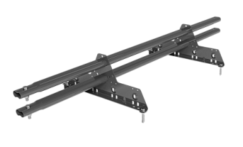 Снегозадержатель универсальный Roofsystems Prestige Next, 2 опоры, 2 трубы, овал 45х25, L=1500 мм, RAL 7024