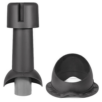 Комплект вентиляции Krovent Wave IS 110 серый