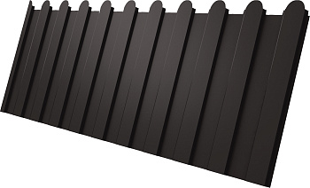 Профилированный лист GL C 8 A, фигурный, 0.5 мм, Velur, RR 32