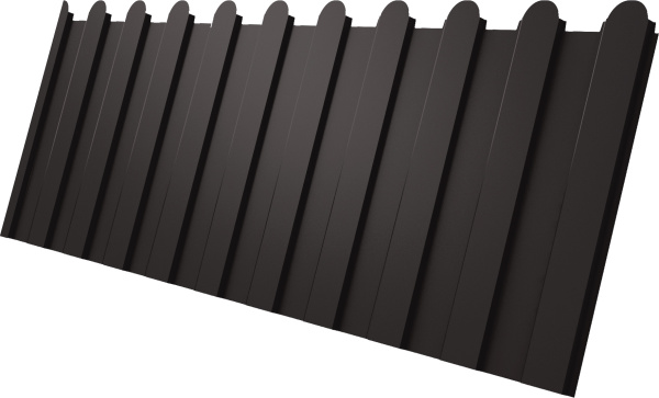 Профилированный лист GL C 8 A, фигурный, 0.5 мм, Velur, RR 32