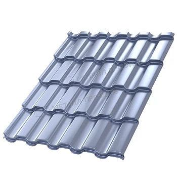 Металлочерепица МП, Монтекристо SL 0.5 мм, Purman, Galmei