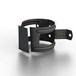Держатель трубы на дерево Ø100 мм, Металл Профиль Foramina Freeze, DarkBrown