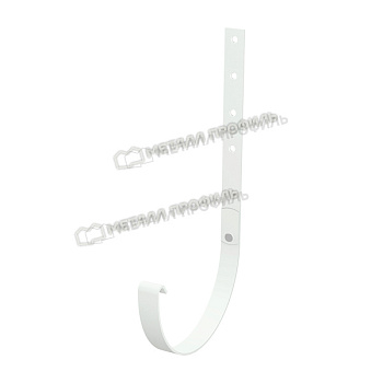 Держатель желоба Ø185х300 мм, Металл Профиль Проект, ПО, RAL 9003