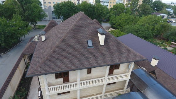 Битумная черепица, Docke, Premium, Женева цвет: арахис, 3.1 м² / уп.