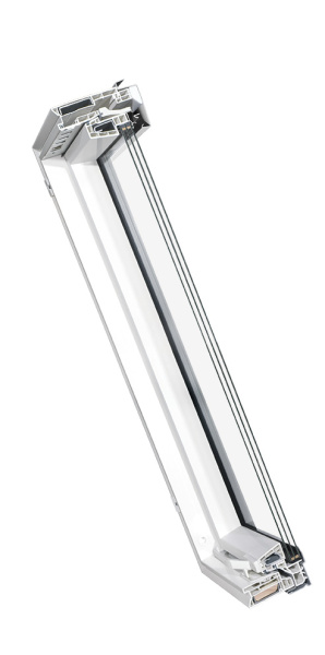 Мансардное окно Fakro,  78х118 см PTP-V U5, ПВХ, 2-х камерный стеклопакет с вентканалом