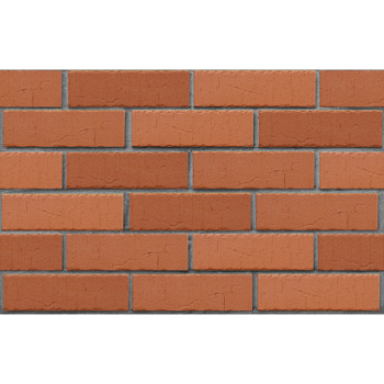 Кирпич облицовочный клинкерный ЛСР, 0.71НФ пустотелый, Амстердам темно-красный, винтаж, М300, 250х85х65 мм