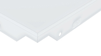 Потолочная кассета Grand Line, Tegular 45°, закрытого типа, 600х600 мм 0.5 мм, Zn, белый