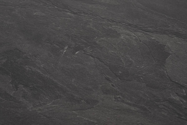 Стол обеденный из HPL 90х90 см, Малага, цвет: серый гранит, каркас черный