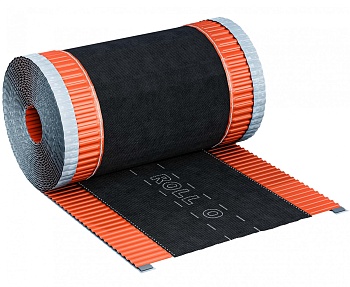 Вентиляционная коньковая лента Eurovent ROLL O 180 мм, цвет: кирпичный