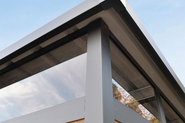 Хозблок из ДПК Defender 9х7, 5.59 м²