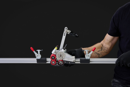 Роликовый нож Roll Cutter с подсветкой, Buschmann tools