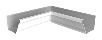 Угол желоба внутренний 90° Vortex Lite, Ø 130 мм, RAL 9003