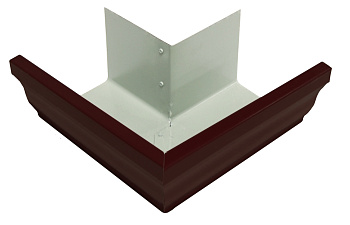 Угол желоба внешний 90° Vortex, Ø 126 мм, RAL 8017