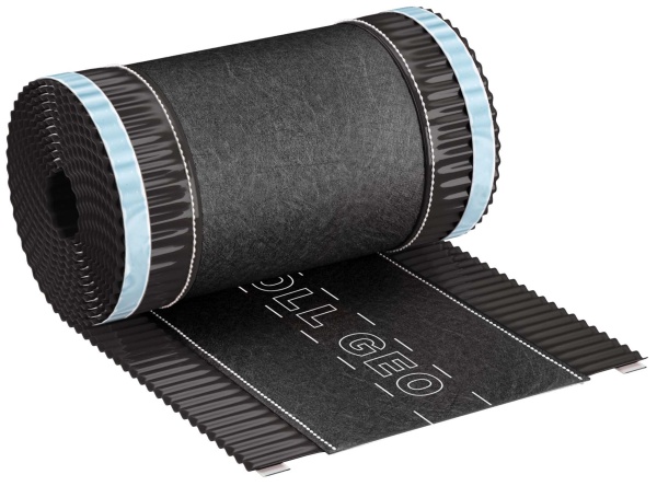 Аэроэлемент конька-хребта Eurovent ROLL GEO, 310х5000 мм, RAL 8019