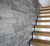 Кварцит, 3D панель из камня, 600х150 мм, Natural Silver Grey