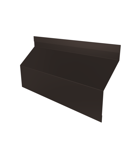 Ламель для забора жалюзи, Milan Slim, стартовая/финишная 0.5 мм, Satin Matt, RR 32