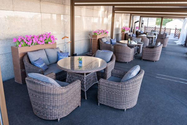 Стол плетеный круглый Эспрессо, Ø 118 см, высота 75 см цвет: коричневый