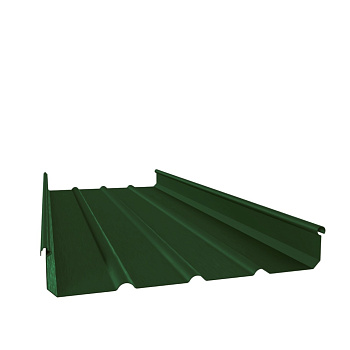 Промышленный алюминиевый фальц 1.0 мм, PE, RAL 6005, 600 мм