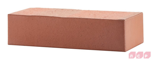 Кирпич облицовочный керамический ЛСР, 1НФ полнотелый, цвет: красный Флэш, гладкий, М400, 250х120х65 мм