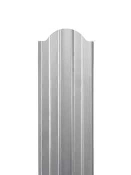 ММТ Штакетник М-образный, фигурный, 110 мм 0.42 мм, PE-double, RAL 7004