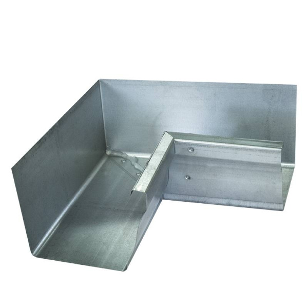 Угол желоба внутренний 90° Vortex, Ø 126 мм, Zn