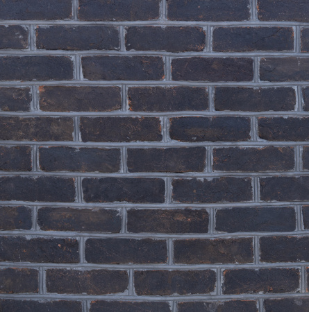 Кирпич ручной формовки Faber Jar Петровский штандарт полнотелый, цвет: черный, под старину, М125, 215x102x65 мм