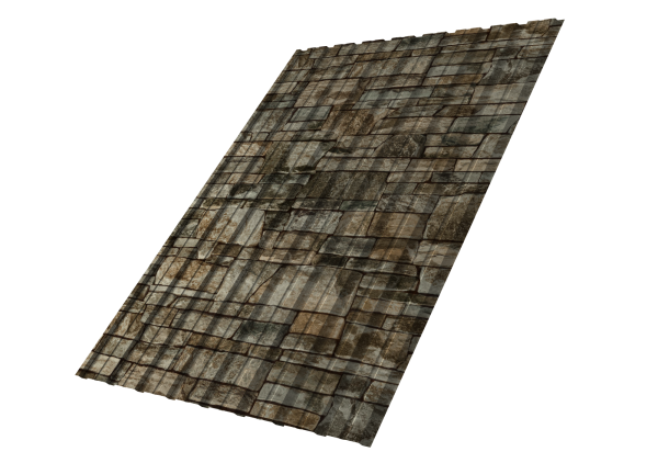 Профилированный лист GL C10 B, 0.45 мм, Print Elite, Fine Stone TwinColor Профилированный лист GL C10 B, 0.45 мм, Print Elite, Fine Stone TwinColor