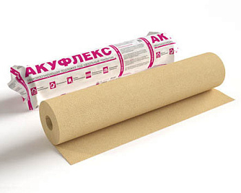 Acoustic Group, Акуфлекс, подложка звукоизоляционная 4 мм, рул 1.5 х 1 м