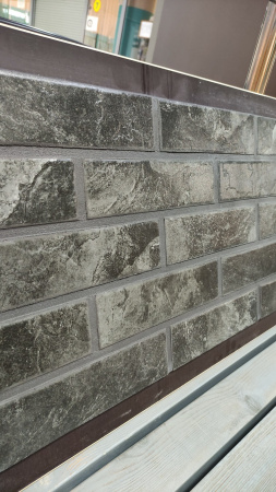 Термопанель рядовая Европа с плиткой Keramin, 1020х600 мм, 100 мм ППС, гладкий, цвет: Колорадо 5