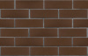 Кирпич облицовочный клинкерный ЛСР, 0.71НФ пустотелый, Кельн коричневый, винтаж, М300, 250х85х65 мм