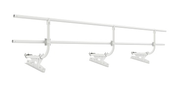 Ограждение кровельное для фальцевой кровли Borge, H=600 мм, L= 3000 мм RAL 9003