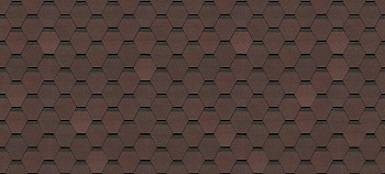 Битумная черепица, Docke, Premium, Шеффилд цвет: зрелый каштан, 3 м² / уп.