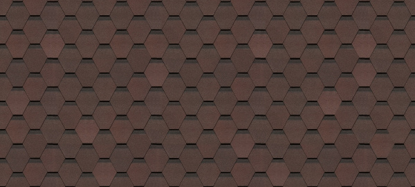 Битумная черепица, Docke, Premium, Шеффилд цвет: зрелый каштан, 3 м² / уп.