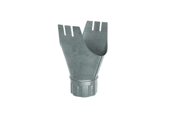 Воронка желоба Ø185/150 мм, Optima, Zn