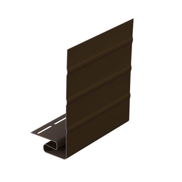 J-фаска пвх, Docke, L=3000 мм серия Premium, цвет: шоколад