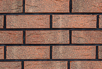 Кирпич облицовочный клинкерный Faber Jar, 0.5НФ пустотелый, цвет: красный, Чудской, М300, 250х60х65 мм